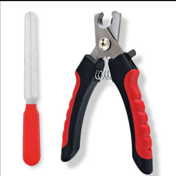 Dog Nail Clippers Nail Trimmer With Safety Guard Razor - Picture 3 of 5